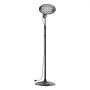 VEVOR Calefactor Infrarrojo Exterior 2000 W Estufa Eléctrica con Soporte de Pie para Patios y Balcones, 3 Modos de Calefacción, Altura de 180-210 cm, Cabezal Inclinable de 0°-45° y Control por Cadena