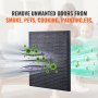 VEVOR Filtros de carbón activado 3 piezas filtros de eficiencia de etapa 2 de repuesto de filtro de aire compatibles con purificador, purificadores de aire, equipo de restauración de daños por agua