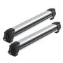 VEVOR Portaequipajes de Techo, para hasta 6 Pares de Esquís/4 Tablas de Snowboard, con Cerradura con Acolchado de Goma, para Transportar Cañas de Pescar y Patinetas, 915 x 85 x 100 mm, Negro