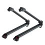 VEVOR Portaequipajes de Techo, para hasta 6 Pares de Esquís/4 Tablas de Snowboard, con Cerradura con Acolchado de Goma, para Transportar Cañas de Pescar y Patinetas, 915 x 85 x 100 mm, Negro