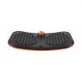VEVOR Tabla de Equilibrio Oscilante Curvada 60 x 36 x 6,8 cm, Entrenador de Tabla de Equilibrio para Adultos, Compacto y Ligero, Balancín para Ejercicios de Core, Gimnasio en Casa, Oficina, Negro