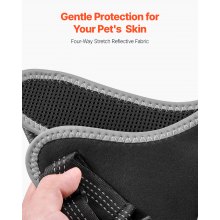 VEVOR Rodillera para Perros para Patas Traseras Derecha e Izquierda, XL, Negro