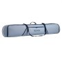 VEVOR Bolsa de Esquí de Snowboard, hasta 165 cm, Funda para Esquís, Impermeable, Tejido Oxford 600D, con Correas Interiores Ajustables, para Bastones, Gafas, Guantes, Cascos y Botas, Color Gris