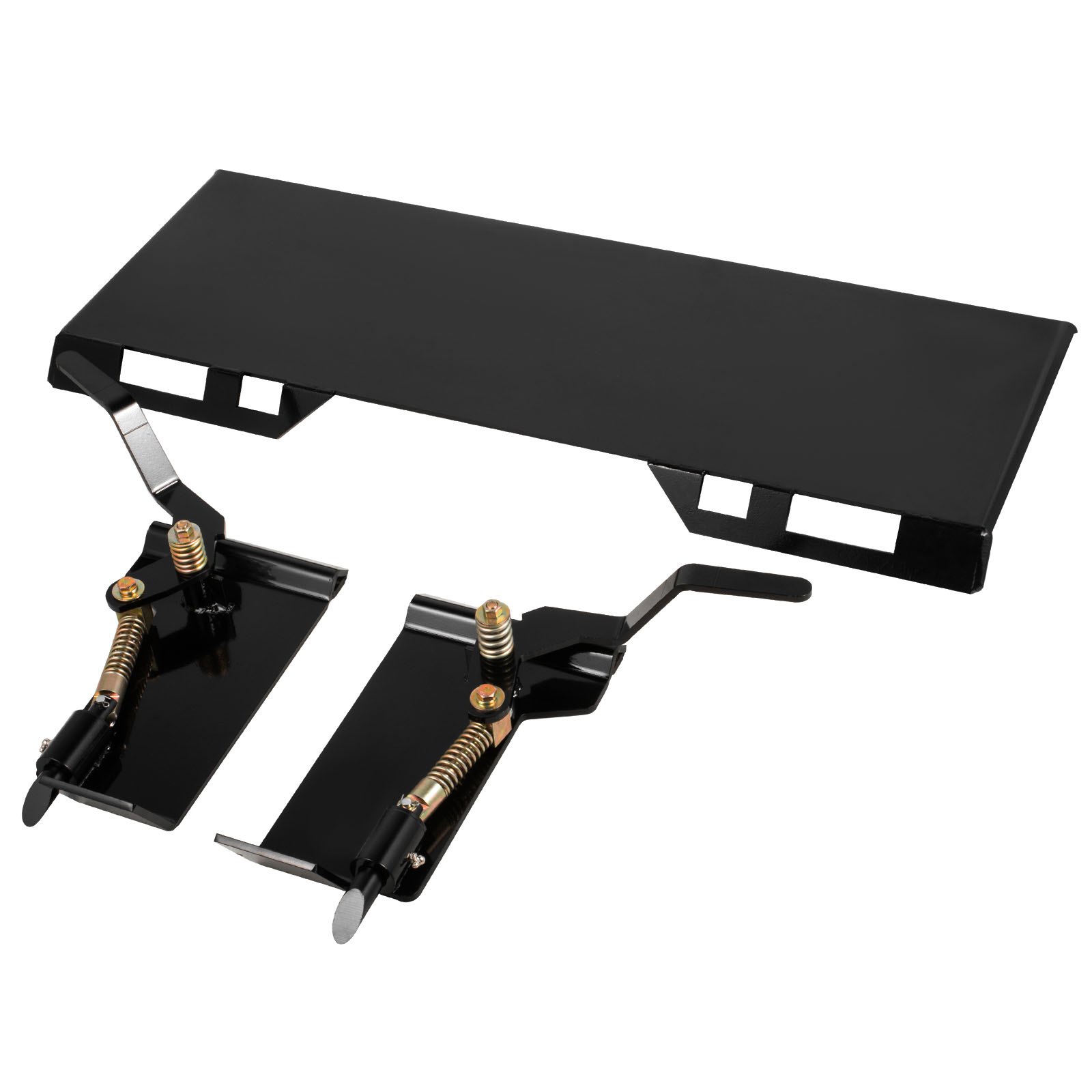 VEVOR Accesorio para Minicargador, Placa de Fijación Rápida de 6 mm, Ancho Exterior de 116,7 cm, Accesorio para Minicargador de 47,4 cm de Altura, Accesorios para Minicargador de Fijación Rápida
