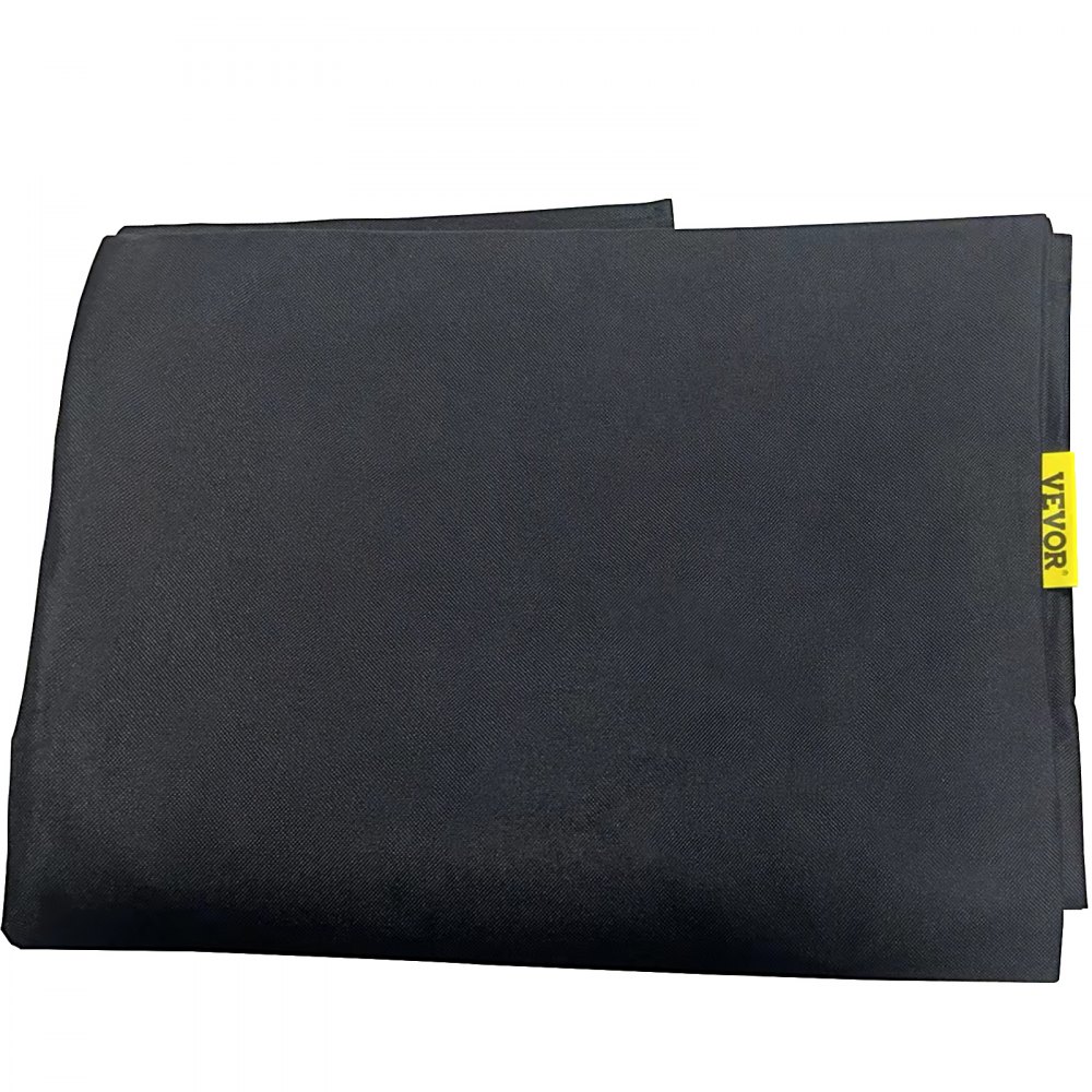 VEVOR Carro para Leña con Ruedas Acero Carga de 100 kg con Lona 56,5x55,5x105 cm