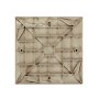VEVOR Escalones con Estacas para Suelo 8 Piezas 39,5x39,5 cm Forma Cuadrada Piedras Escalonadas Decorativas Resistentes a la Intemperie para Pasarelas Exteriores, Césped, Patio, Paisajismo, Beige