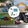 VEVOR Pistola Engrasadora para Solución de Problemas de Automóviles de 18V Alimentada por Batería