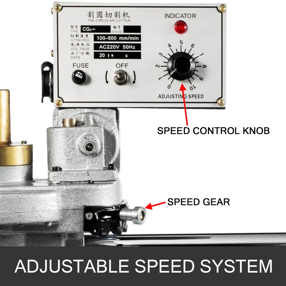 Máquina De Corte De Gas Máquina De Corte Circular Cg2-600 Para Bridas 30-600mm