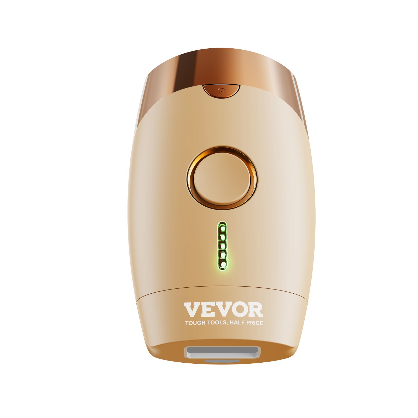 VEVOR Depiladora de Luz Pulsada 17 J Depiladora Láser IPL Indolora con Modo Automático/Manual Depilación Permanente en el Hogar 5 Niveles de Intensidad para Piernas Brazos Axilas Body Mujeres Hombres