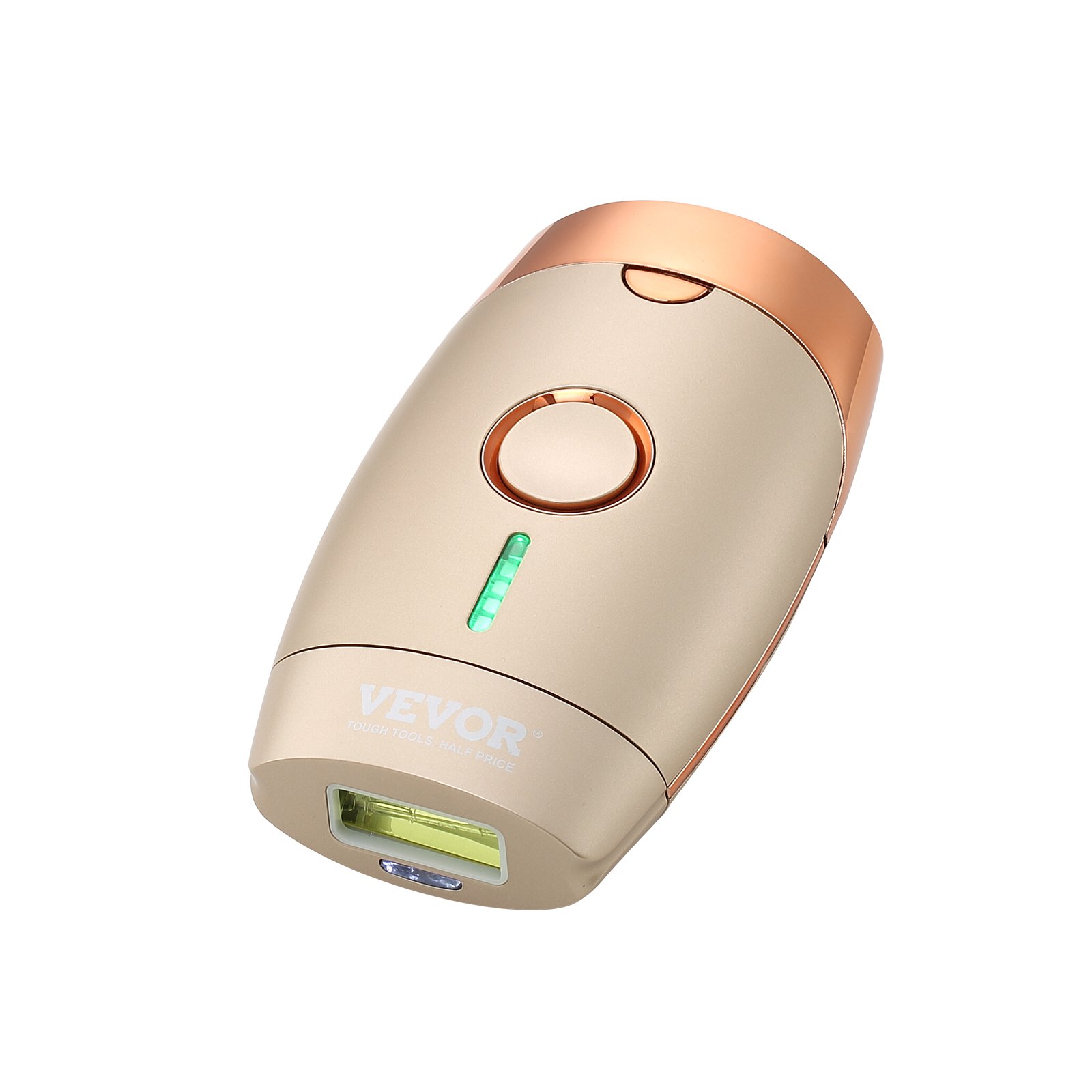 VEVOR Depiladora de Luz Pulsada 17 J Depiladora Láser IPL Indolora con Modo Automático/Manual Depilación Permanente en el Hogar 5 Niveles de Intensidad para Piernas Brazos Axilas Body Mujeres Hombres