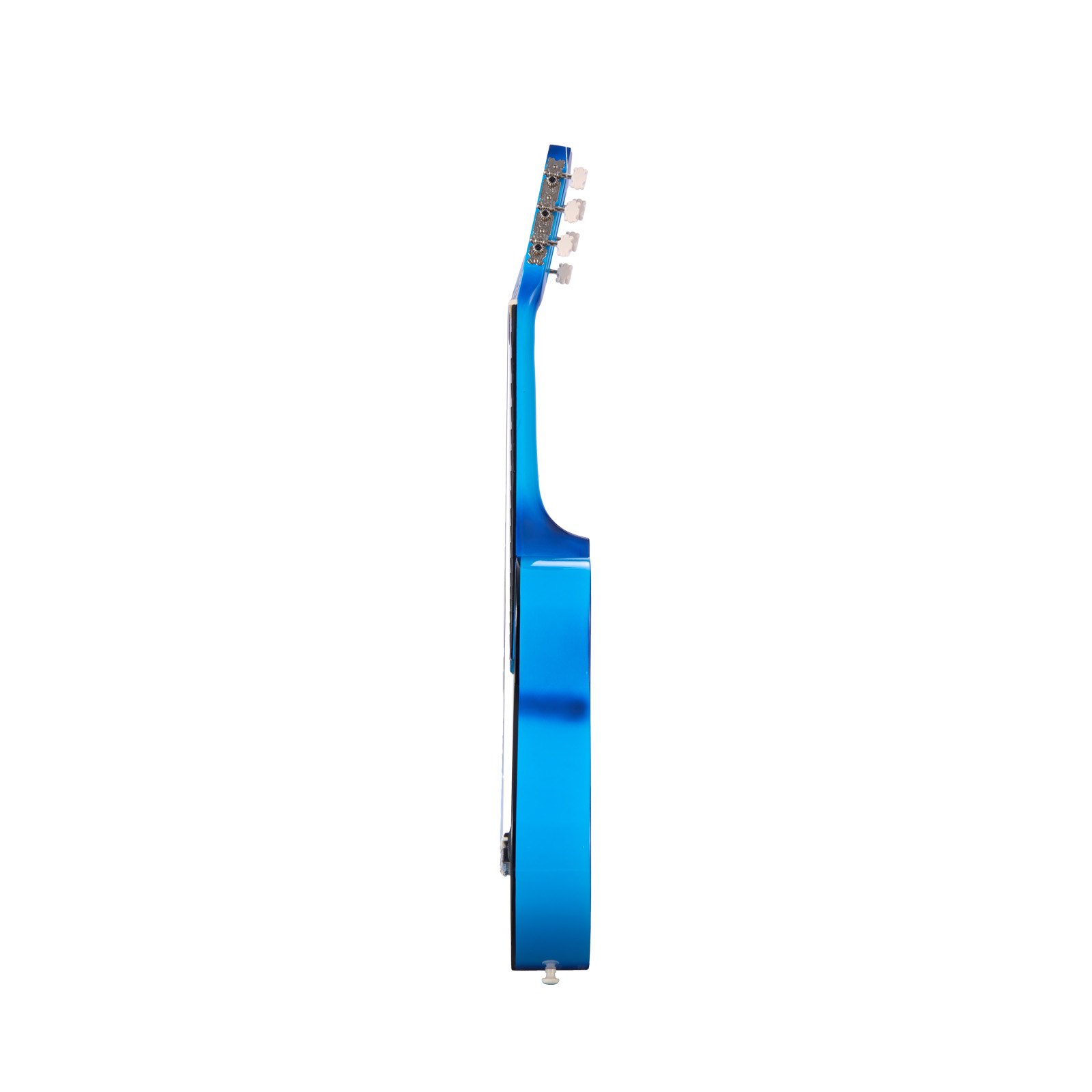 VEVOR Guitarra Clásica, Kit de Guitarra Clásica de Madera de 780 mm con Cuerdas de Nailon, Funda, Correa, Afinador, Cuerdas Adicionales, Púas, Cejilla, Madera de Tilo, para Estudiantes, Azul