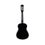 VEVOR Guitarra Clásica, Kit de Guitarra Clásica de Madera de 780 mm con Cuerdas de Nailon, Funda, Correa, Afinador, Cuerdas Adicionales, Púas, Cejilla, Madera de Tilo, para Estudiantes, Negro