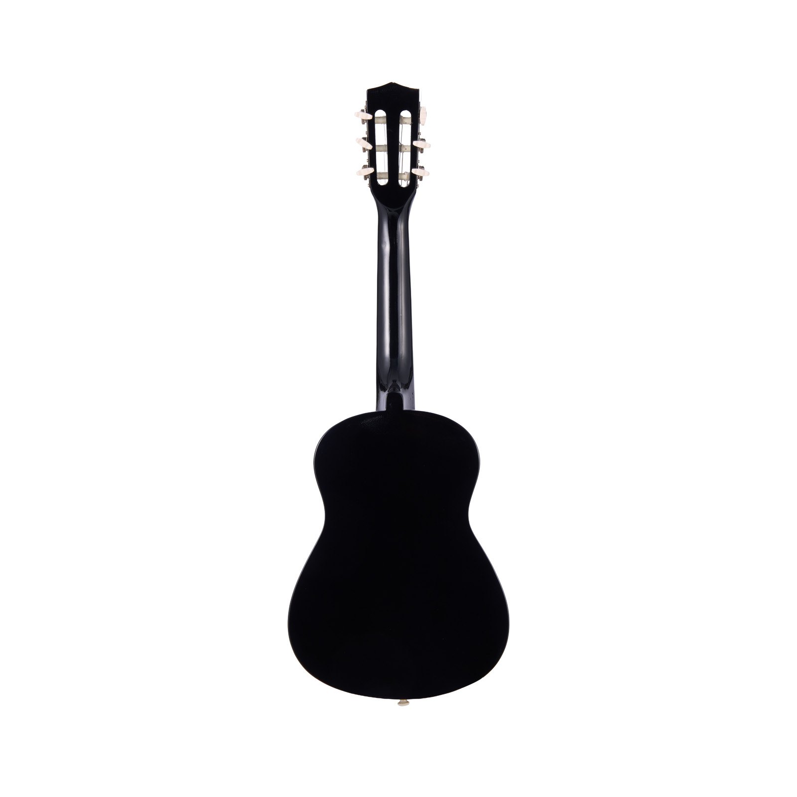 VEVOR Guitarra Clásica, Kit de Guitarra Clásica de Madera de 780 mm con Cuerdas de Nailon, Funda, Correa, Afinador, Cuerdas Adicionales, Púas, Cejilla, Madera de Tilo, para Estudiantes, Negro