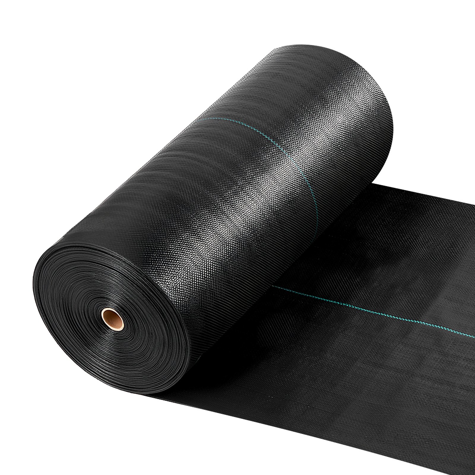 VEVOR Malla Antihierbas 0,9 x 30,5 m 168 g/m², Tela Geotextil para Control de Maleza Polipropileno Tejido de Alta Densidad para Invernaderos, Jardines, Caminos de Grava, Exterior, Ventilación, Drenaje