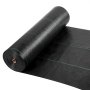 VEVOR Malla Antihierbas 1,8 x 76,2 m 168 g/m², Tela Geotextil para Control de Maleza Polipropileno Tejido de Alta Densidad para Jardines, Invernaderos, Caminos de Grava, Drenaje, Exterior, Ventilación