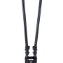 VEVORE earth hole digger 146 cm, earth hole shovel with carbon steel handle, hand auger with scale markings and metal blade, earth hole digger tool for digging outdoor garden work