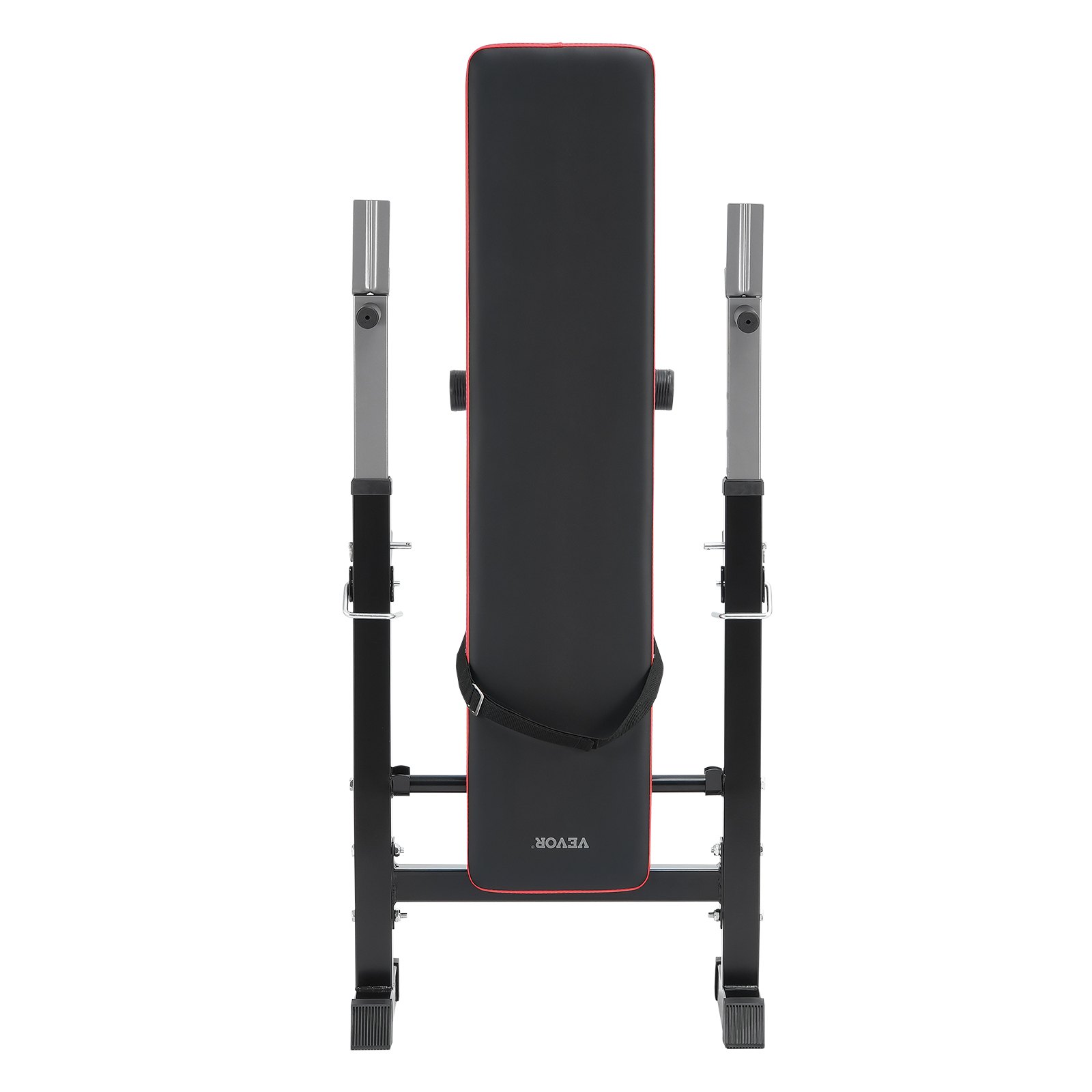 VEVOR Banco de Pesas Ajustable para Entrenamiento, Banco de Ejercicios de 181 kg para Entrenamiento de Fuerza en el Gimnasio en Casa, Banco de Pesas con Plegado y Ajuste Rápido, 1180 x 550 x 1100 mm