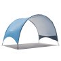 VEVOR Tienda de Playa para 3 Personas 230 x 148 x 137 cm, Carpa de Refugio de Sol Protección UPF 50+, Carpa Portátil de Playa con Bolsa de Transporte y Estacas, para Picnics, Camping, Pescar, Azul