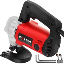 VEVOR Cizallas Eléctricas para Chapa, 600 W 220 V Capacidad de Corte: 3,2 mm Cortador de Chapa Eléctrico, 2000 r/min con Cable 2 m Tijeras de Acero de Aleación Eléctricas para Cortar Chapa Metálica
