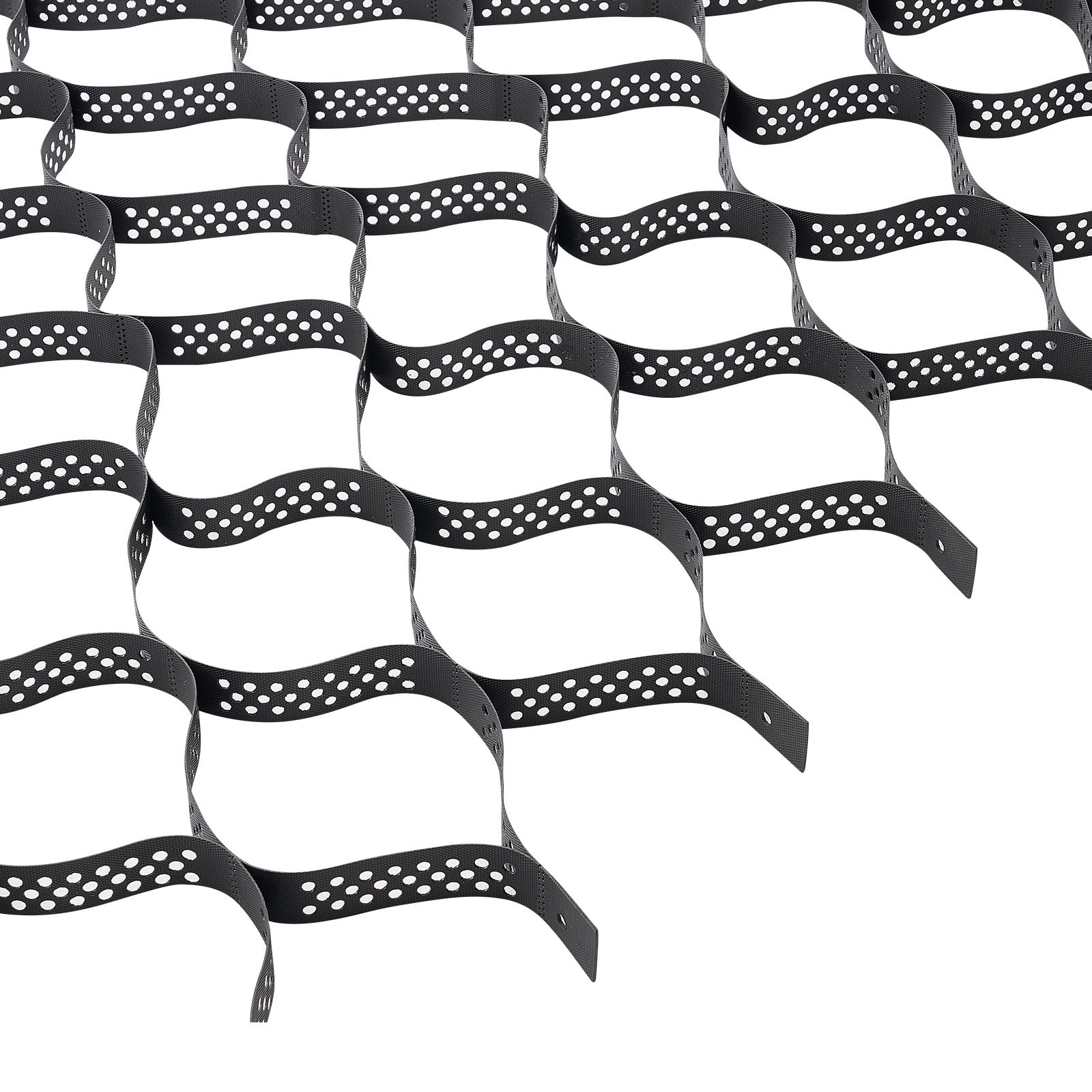 VEVOR gravel grid, 50 mm deep, grass grid 5200x2700 mm, HDPE gravel honeycomb, honeycomb grid, permeable geogrid for driveway stabilization, for garden, terrace, walkway, motorhome parking areas