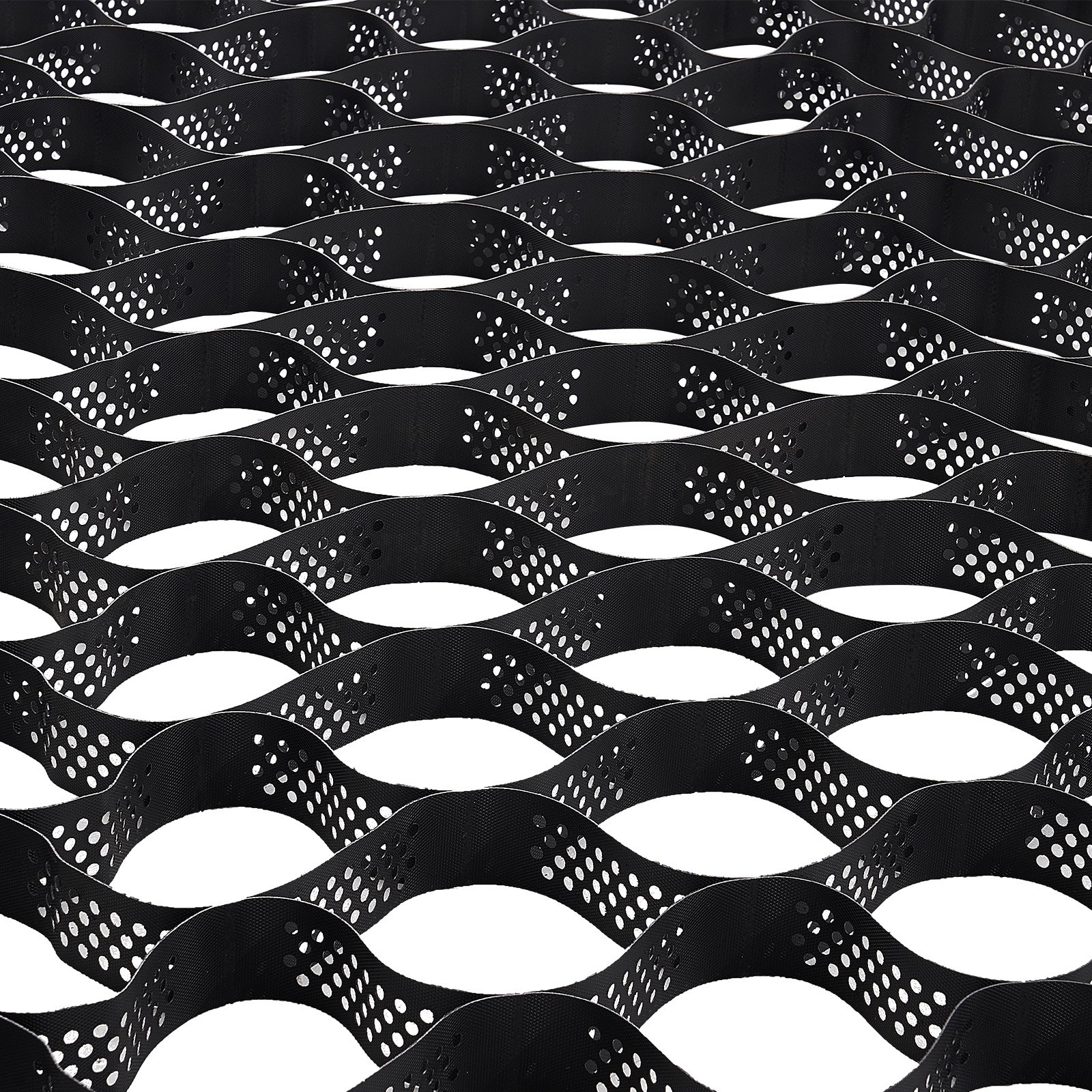 VEVOR gravel grid, 75 mm deep, grass grid 5200x2700 mm, gravel honeycomb, honeycomb grid HDPE, permeable geogrid for driveway stabilization, for garden, terrace, walkway, motorhome parking areas
