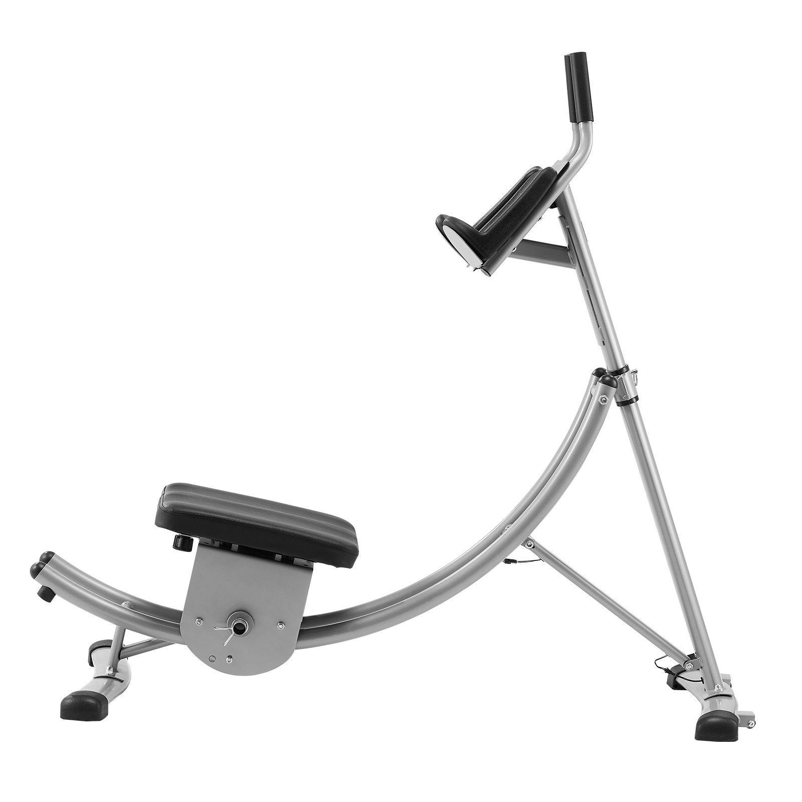VEVOR Máquina de Ejercicios Abdominales Equipo de Entrenamiento Abdominal para Gimnasio en Casa Capacidad de Peso de 136 kg Máquina de Ejercicios Abdominales para Entrenamiento de Fuerza Ajustable