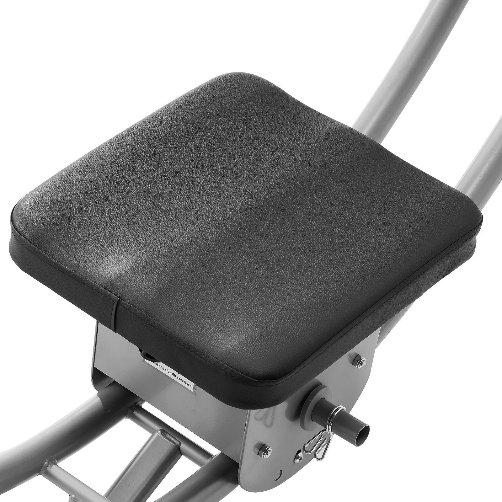 VEVOR Máquina de Ejercicios Abdominales Equipo de Entrenamiento Abdominal para Gimnasio en Casa Capacidad de Peso de 136 kg Máquina de Ejercicios Abdominales para Entrenamiento de Fuerza Ajustable
