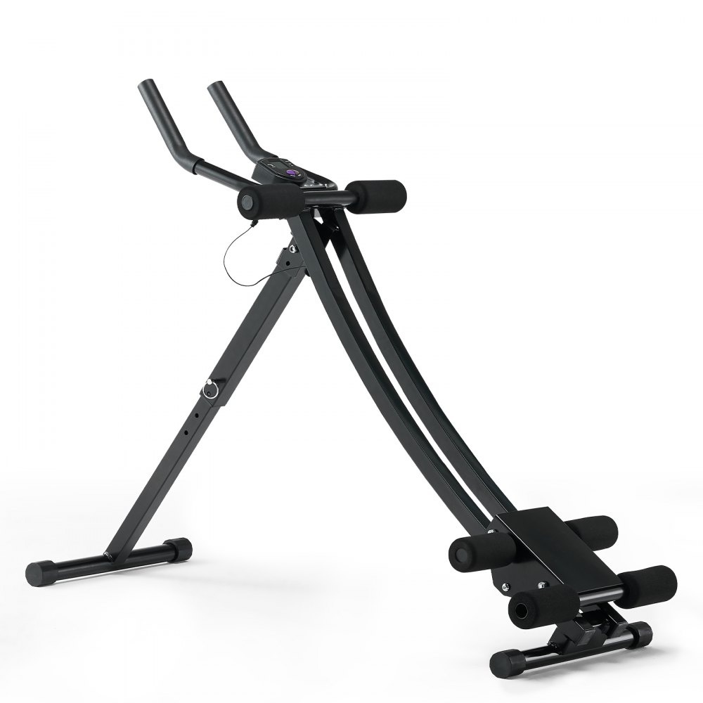 VEVOR Máquina de Ejercicios Abdominales Equipo de Entrenamiento Abdominal para Gimnasio en Casa Capacidad de Peso de 200 kg Máquina de Ejercicios Abdominales para Entrenamiento de Fuerza Ajustable