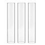 VEVOR Hurricane Candle Holders Set of 18, Gold Metal Stand with Clear Glass Cylinders, Elegant Tiered Centerpieces Wind Protection for Wedding, Table Centerpieces, Party, Home Decor, Modern Style