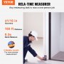 Medidor láser VEVOR con precisión de 1/16 pulgadas, distancia de 165 pies, tiempo de medición de 0,3 s y 2 niveles de burbuja.