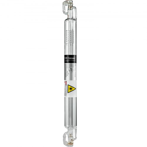 VEVOR Tubo Láser de CO2 Tubo Láser 40W 700mm.  Tubo Láser de Vidrio para Máquina de Grabado y Corte por Láser