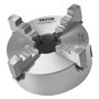 VEVOR 4-jaw chuck, φ200 mm, self-centering chuck with 38.1 mm 8 threaded insert plate, 4-200 mm clamping range with T-bolts, HT300 material, for wood/metal lathes