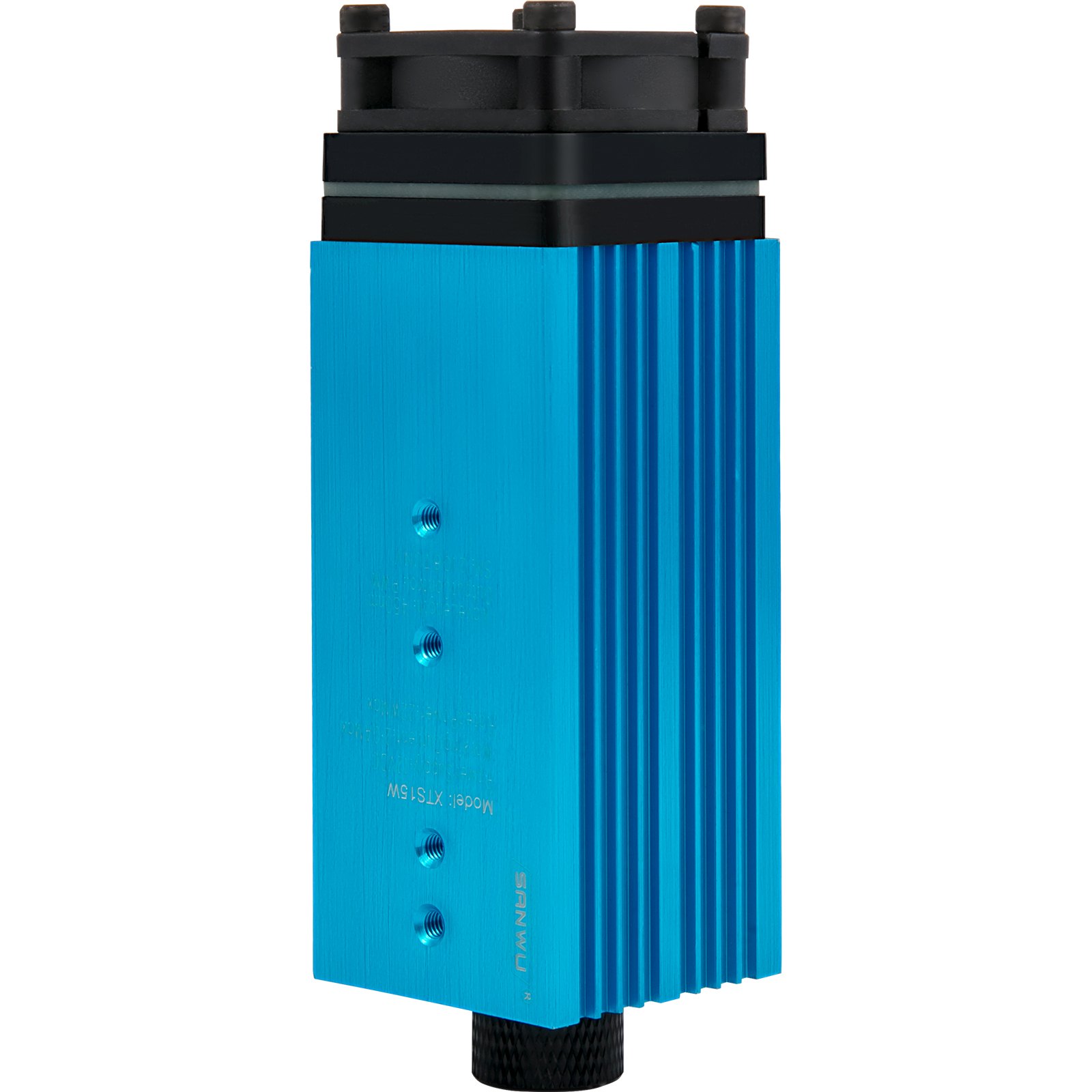 VEVOR Kit de Módulo de Cabezal Láser de 15000 mw, Kit de Módulo Láser Azul Longitud de Onda 450 nm (Azul), Neje Láser 12 V/1 A DC, Cabezal Láser CNC Aluminia Apoyo PWM / TTL con Accesorios Completos