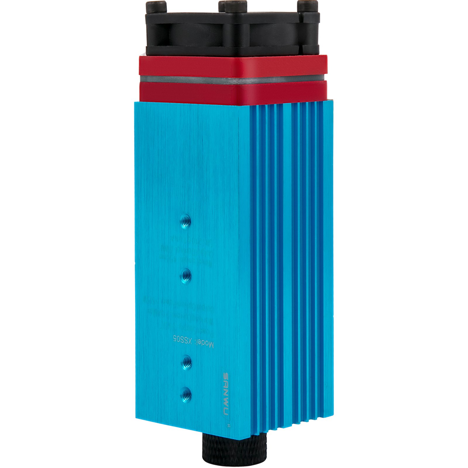 VEVOR Kit de Módulo de Cabezal Láser de 5500 mw, Kit de Módulo Láser Azul Longitud de Onda 445-450 nm (Azul), Neje Láser 12 V/1 A DC, Cabezal Láser CNC Aluminia Apoyo PWM/TTL con Accesorios Completos