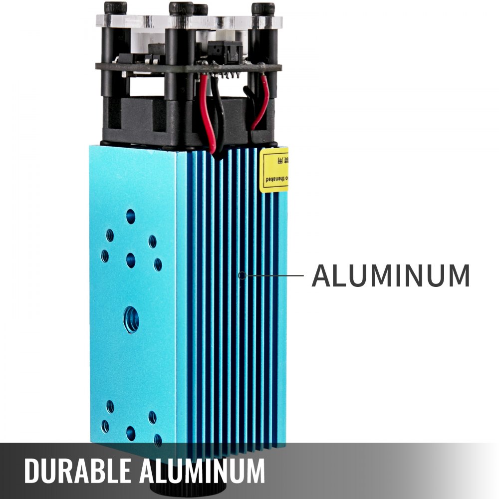 Vevor Kit De Módulo De Cabezal Láser, Kit De Módulo Láser Azul 500mw 12v Pwm/ttl