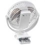 VEVOR Ventilador Portátil con Clip Batería Doble, 4 Velocidades 3 Fijas y 1 Modo de Circulación, Ventilador con Pinza hasta 139 CFM Motor de Cobre USB-C Cable 1 m para Escritorio Oficina Viaje Camping