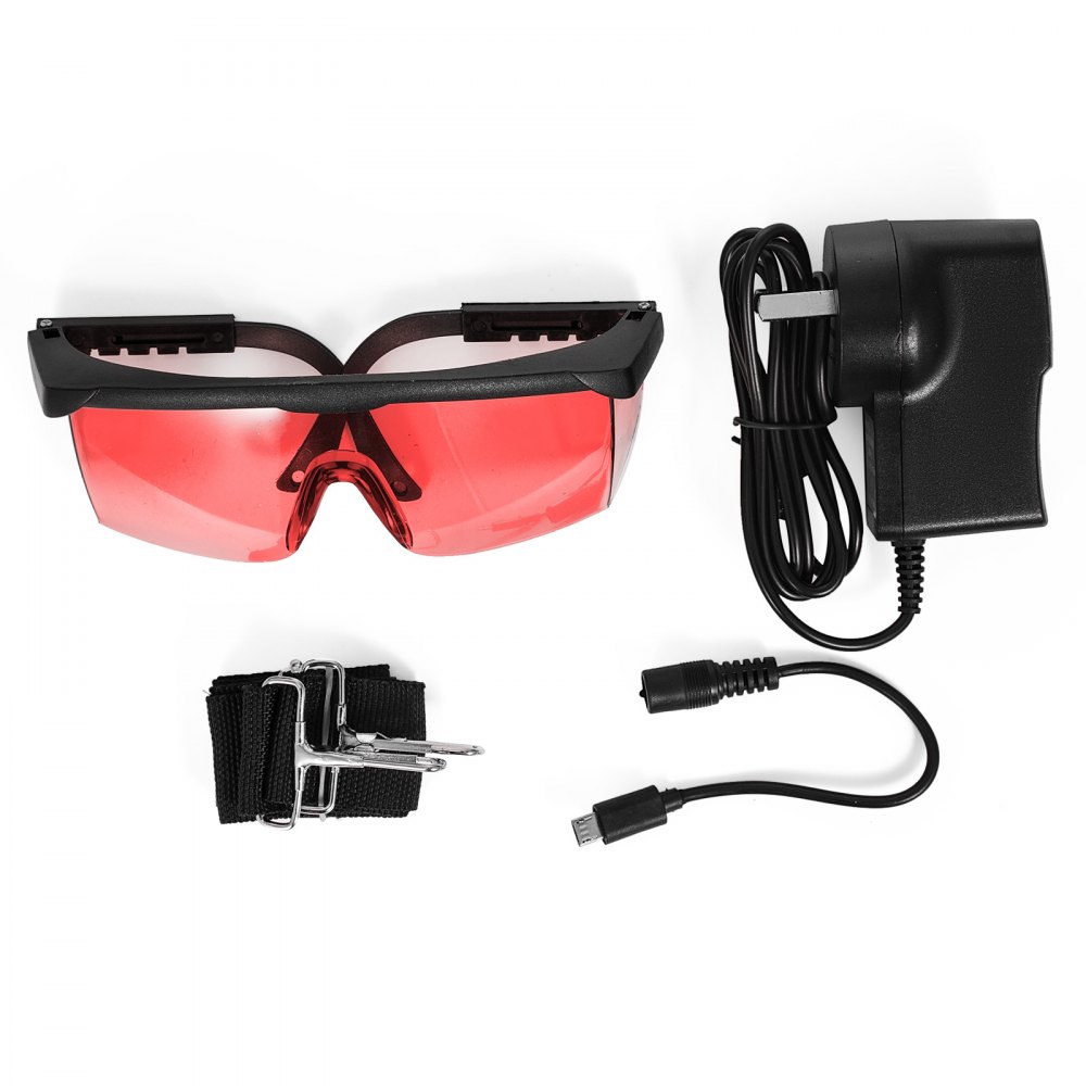 360° Nivel Láser Rotativo Rojo 3d 12 Líneas Autonivelante Horizontal Vertical