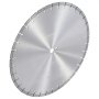 VEVOR 3 pcs. Diamond Saw Blade Concrete Saw Blade 35 cm for wet or dry work, 12 mm diamond segment saw blade with flat teeth, center hole diameter 25.4 mm, for concrete, cement slabs, tiles