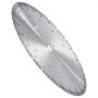 VEVOR Diamond Saw Blade, 14 inch/350 mm Concrete Saw Blade for Wet or Dry Work, 0.47 inch/12 mm Wavy Teeth, Diamond Segment Saw Blade, Universal Center Hole Diameter 1 inch/25.4 mm, for Concrete, Cement Slabs, Tiles, Bricks