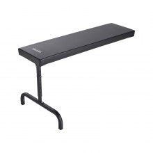 VEVOR Camilla para Garaje con Ruedas Carga 149,7 kg 990 x 490 x 515-695 mm Negro