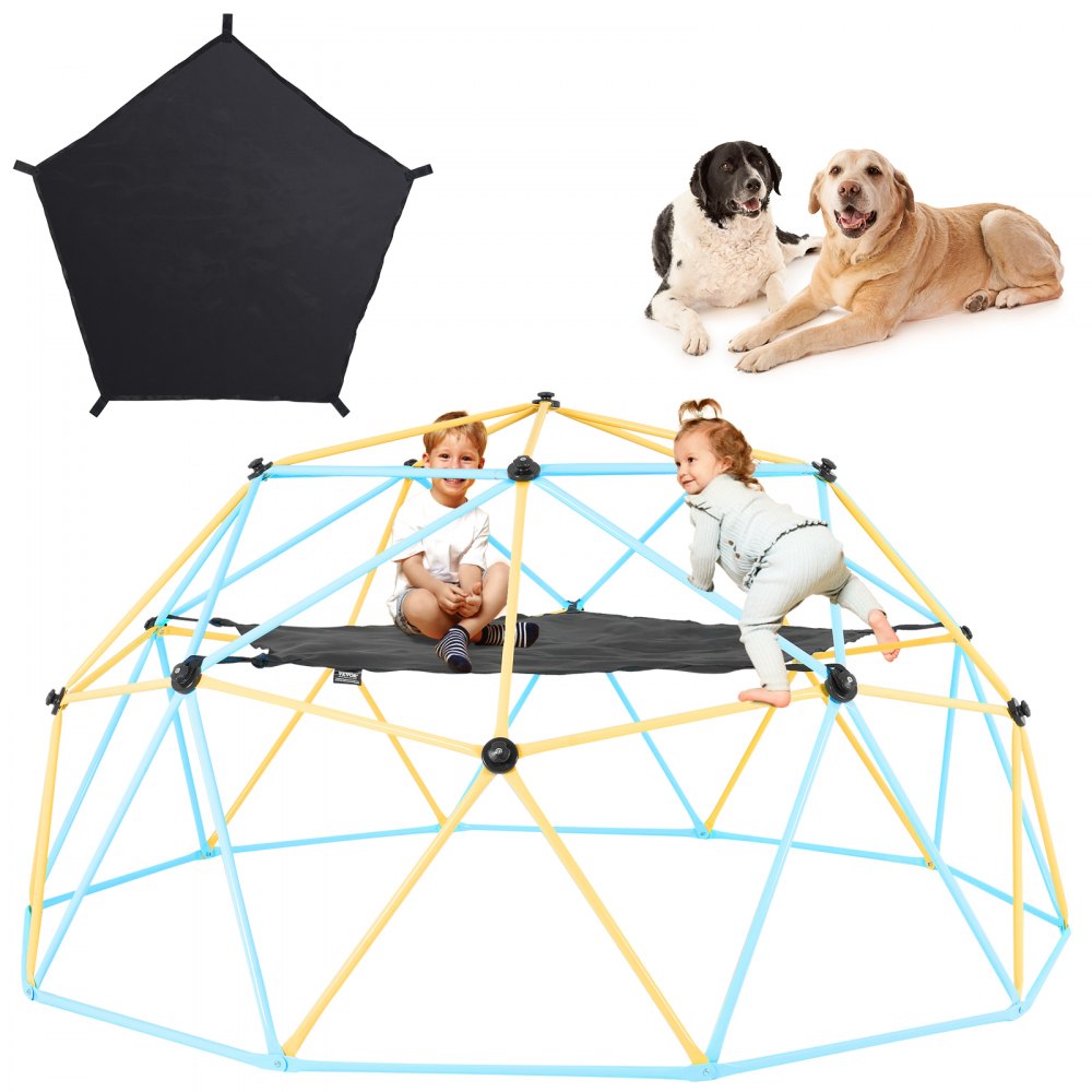 VEVOR Hammock, accessory for climbing dome, suitable for 304.8 cm climbing dome, load capacity 158 kg, outdoor climbing frame hammock (hammock only)