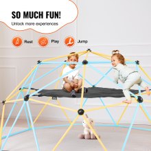 VEVOR Hamaca Escaladora de Cúpula, Accesorio para Cúpula de Escalada, Hamaca de Cúpula de Escalada Adecuada para Escalada de Cúpula, Carga de 158 kg, Hamaca de Gimnasio para Exteriores 1920 x 1970 mm