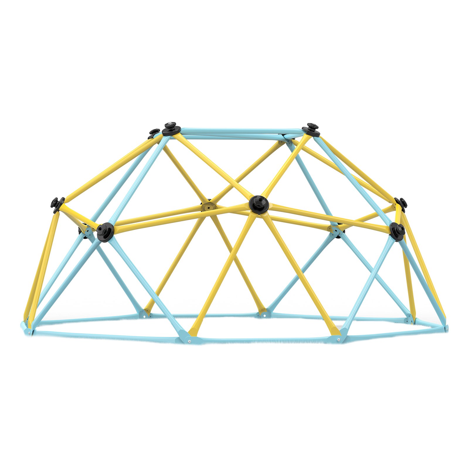 VEVOR Climbing Dome, 1.80 m high geometric climbing dome play center for children aged 3 to 9 years, climbing frame with 272 kg load capacity, with climbing handles, backyard garden play equipment