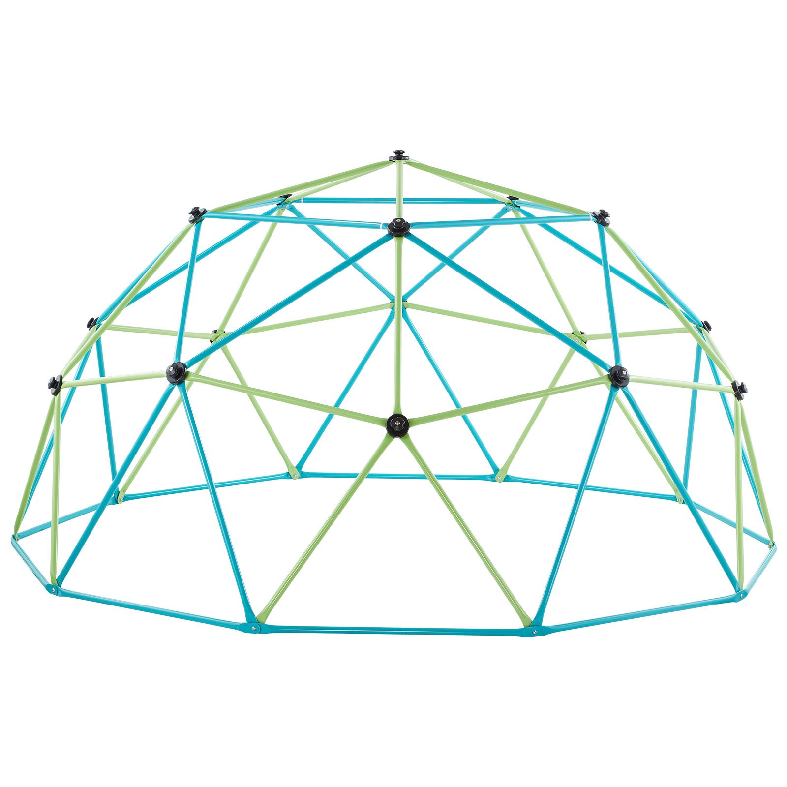 VEVOR Cúpula de Escalada 305 cm Juego de Cúpula Geométrica con Columpio y Hamaca Capacidad de Carga de 453 kg para Niños de 3 a 10 Años Juego de Domo de Escalada para Jardín, Parque, Exterior