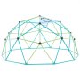 VEVOR Climbing Dome, 305cm Geometric Dome Climber for Kids, 453kg Loading Jungle Gym Playground with Octopus Net & 2 Basketballs, Easy-Assembly Outdoor Backyard Climbing Toys - Gift for Boys Girls
