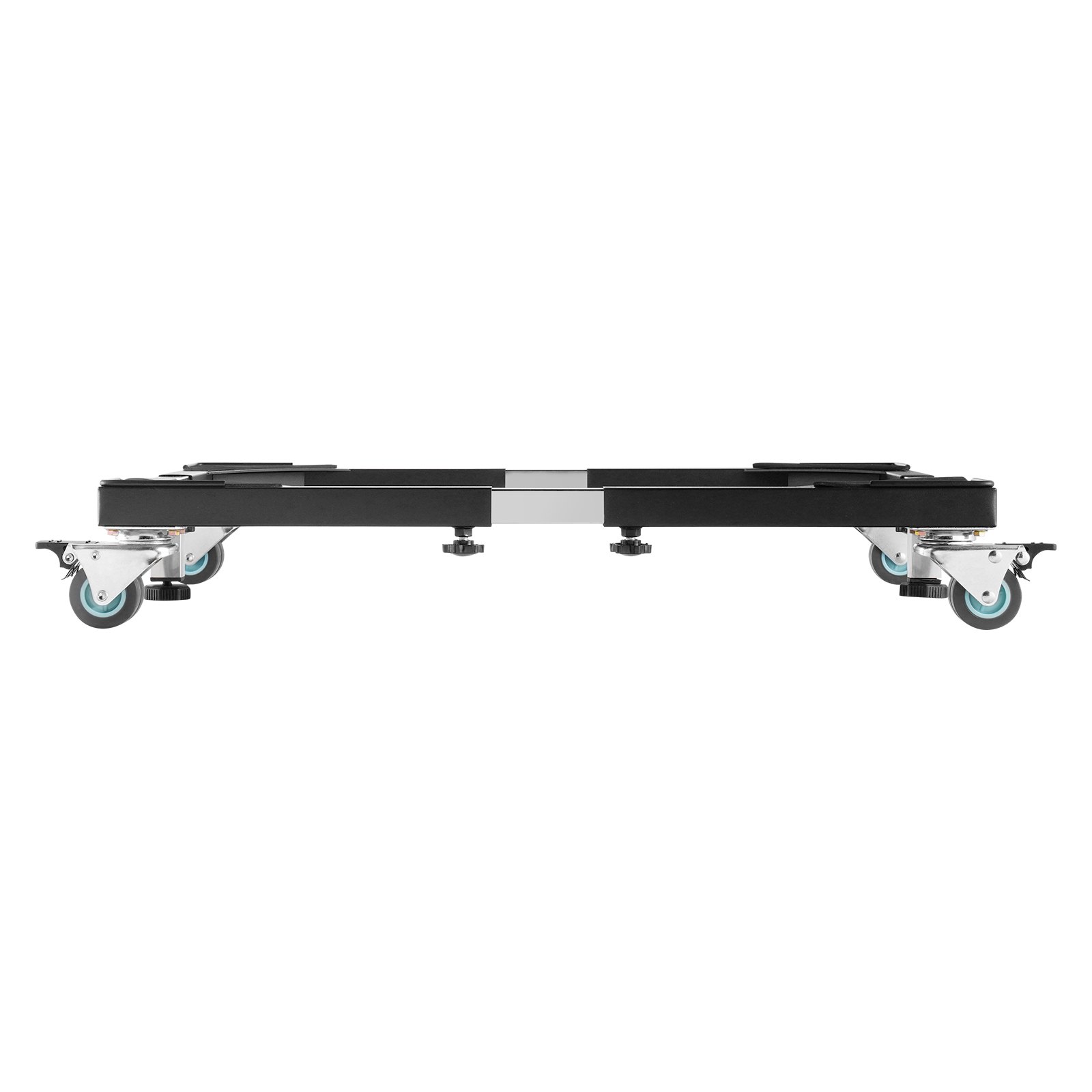 VEVOR Base Móvil para Muebles 930 x 810 x 100 mm con 8 Ruedas Gemelas con Bloqueo y 4 Frenos, Capacidad de Carga de 544 kg, Plataforma Rodante Ajustable de 584,2-929,64 mm para Lavadora, Frigorífico