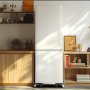 VEVOR Base Móvil para Muebles 910 x 910 x 110 mm con 8 Ruedas Gemelas con Bloqueo y 4 Frenos, Capacidad de Carga de 500 kg, Plataforma Rodante Ajustable de 698,5-899,16 mm para Lavadora, Frigorífico