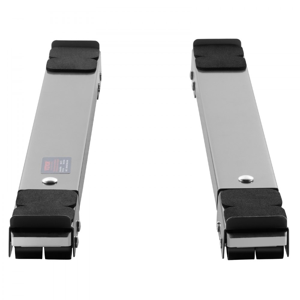 VEVOR Plataforma Rodante para Muebles de 700 x 50 x 40 mm con Base Ajustable, Capacidad de Carga de 149,7 kg, Rodillos Extensibles para Electrodomésticos, Lavadora, Frigorífico y Secadora, Gris