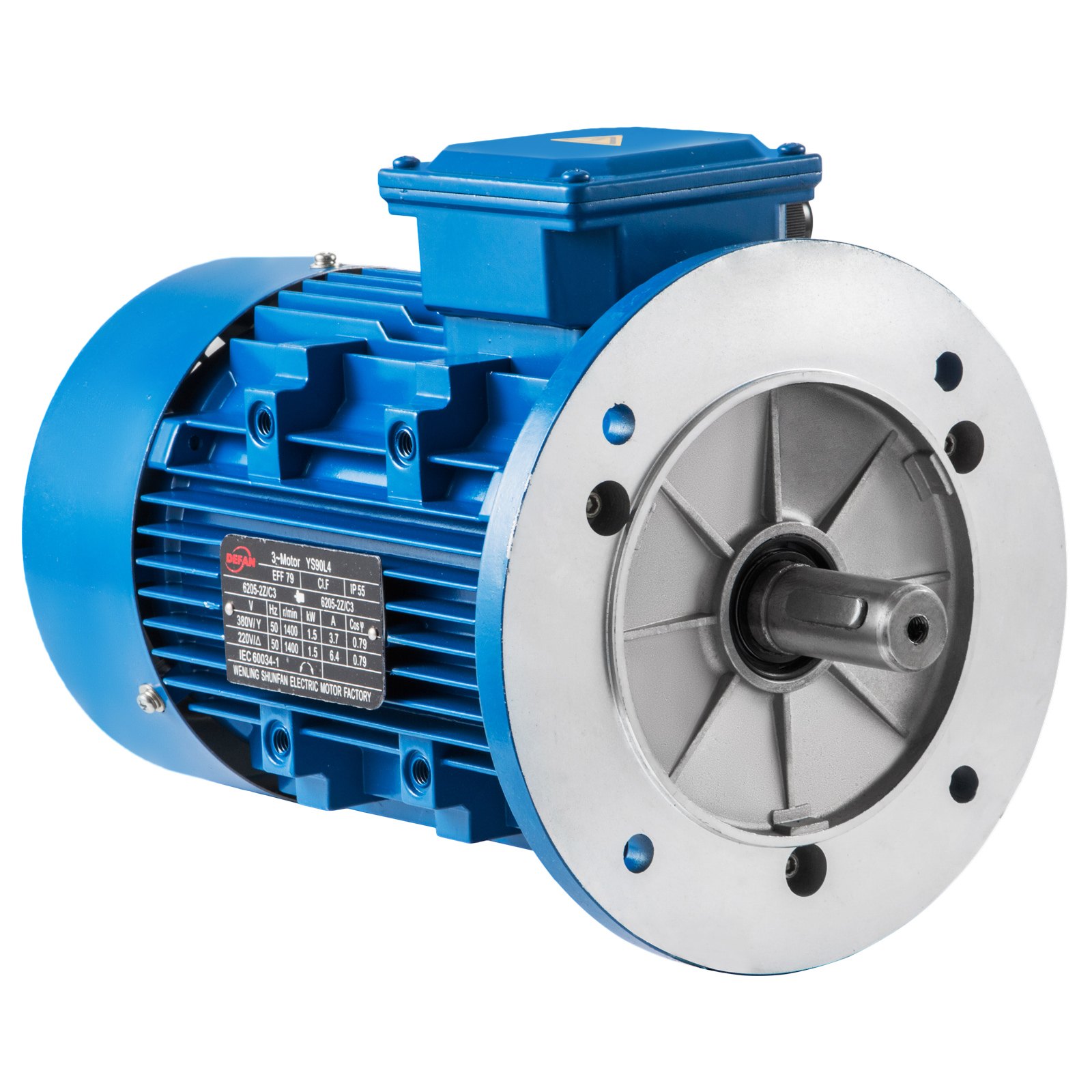 Motor Eléctrico Premium 1.5kw 4 Polos 3 Fases B5 ø24 Mm 1500 / Min 3 Fases