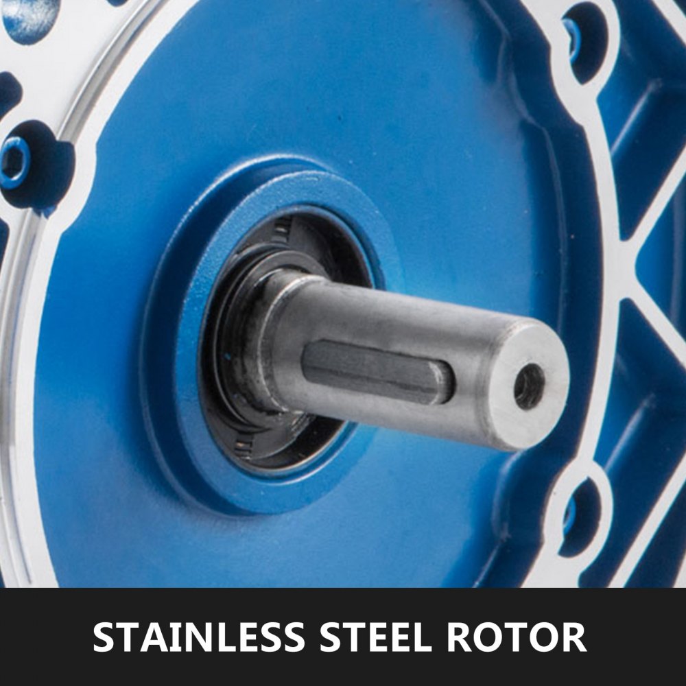 Motor Eléctrico 750w B5 4 Polos 3 Fases 1500 Rpm 400 V Ca Base Rígida 19 Mm